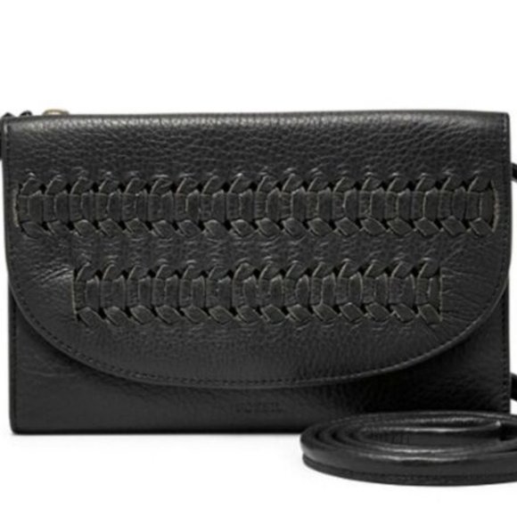 Fossil Black Leather Wallet Purse - Sophia - Picture 2 of 9